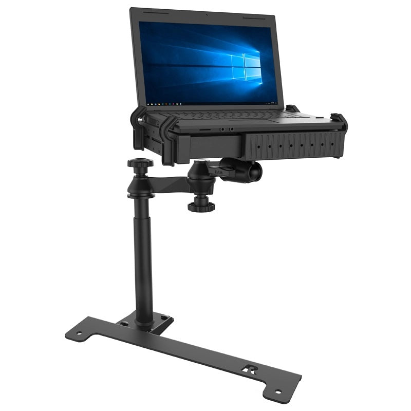 RAM No-Drill Laptop Mount for 2019-24 Chevy Silverado, Tahoe, GMC Sierra