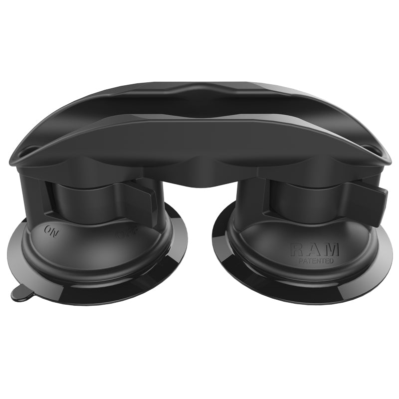 RAM Tough-Clip Paddle Cradle with Dual Twist-Lock Suction Cups