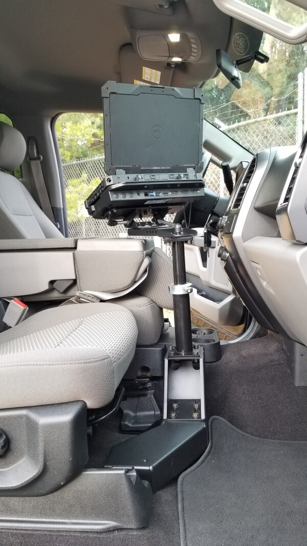 Havis Standard Pedestal Mount Package For Ford 2018-24 Expedition, 2015-24 F-Series