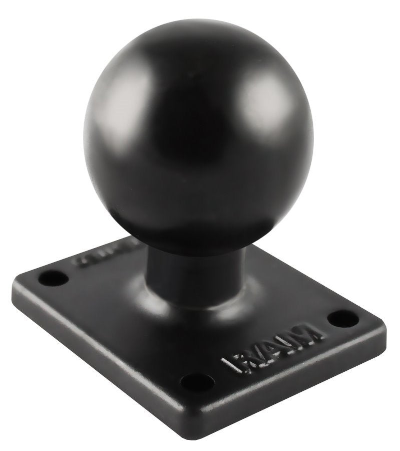 RAM Mount Rectangular 2" x 1.7" AMPS Base with 1.5" Ball