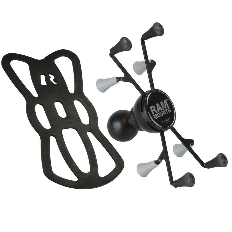 RAM X-Grip Universal 7"-8" Tablet Holder with 1.5" Ball (C Size) – Heavy-Duty Mount by RAM Mounts