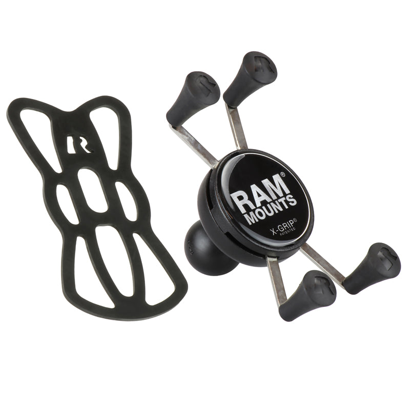RAM® X-Grip Universal Phone Holder with 1" Ball – B-Size Cradle for Smartphones