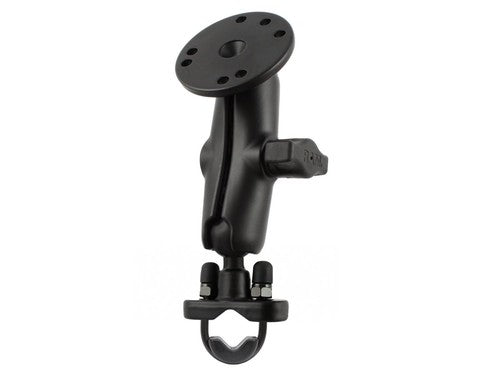RAM 1" Ball Handlebar / Rail Mount with U-Bolt & Round AMPS Base