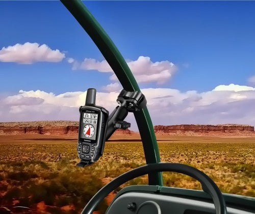 RAM ATV / UTV 1" Ball Mount for Garmin Astro 320 & GPSMAP 62, 64