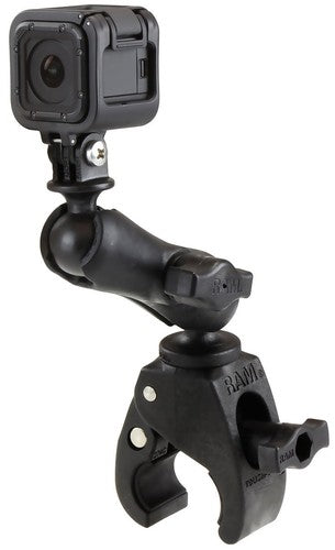 RAM Small Tough-Claw Composite Mount with Universal Action Cam Adapter
