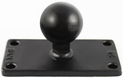 RAM Mount 2" x 4" Rectangular Base with 1.5" Ball