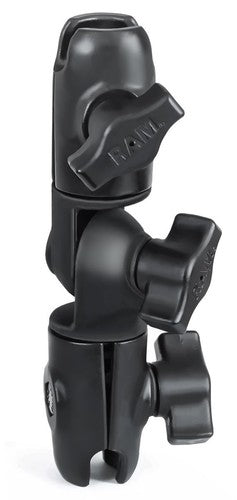 RAM Composite Double Socket Swivel & Ratchet Arm for B Size 1" Ball | RAP-B-200-2U