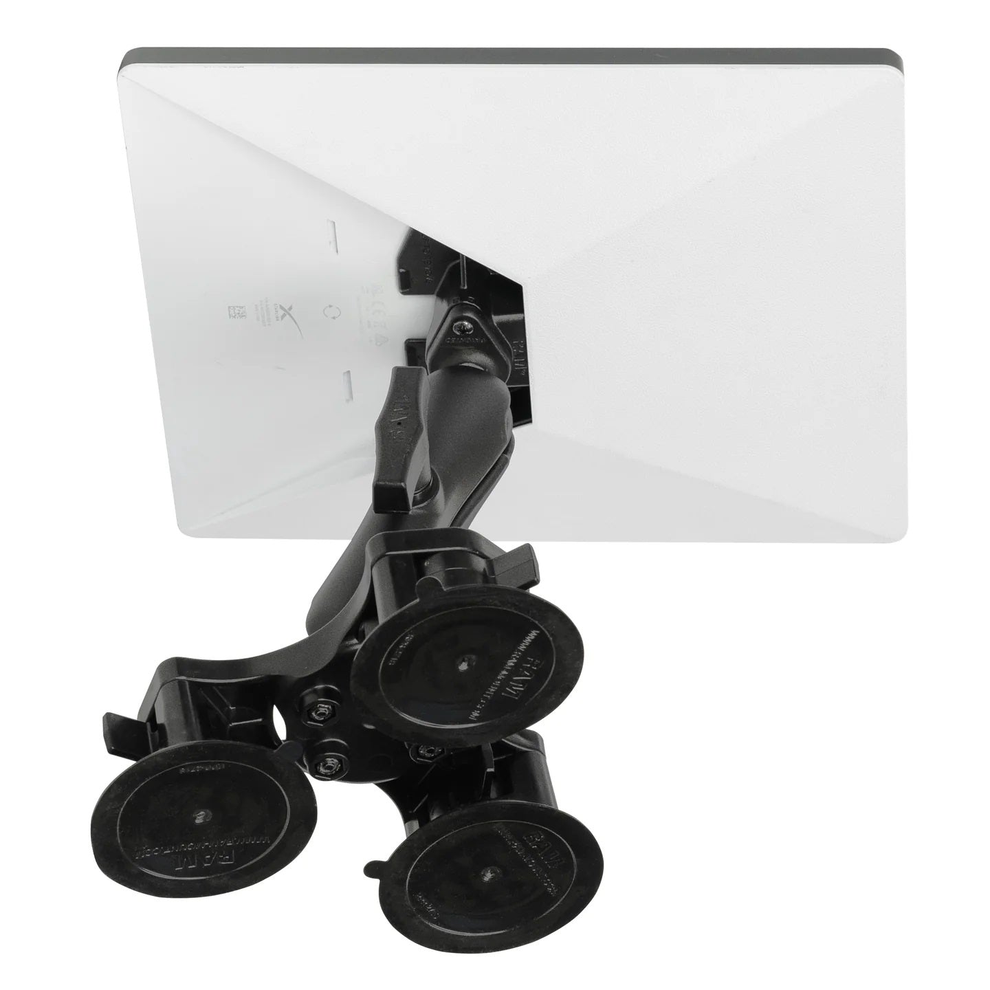Heavy-Duty Triple Suction Mount for Starlink Mini – RAM® Twist-Lock™ C-Size Kit