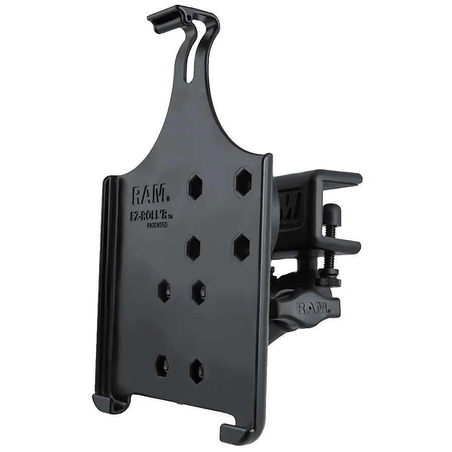 RAM EZ-Roll’r iPad Mini 1-3 Mount with Glare Shield Clamp & Short Double Socket Arm