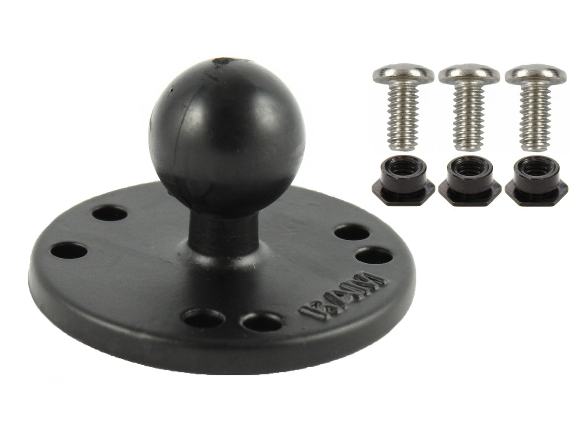 RAM Round Plate with B Size 1" Ball for Garmin GPSMAP & Fish Finders | RAM-B-202-G2U
