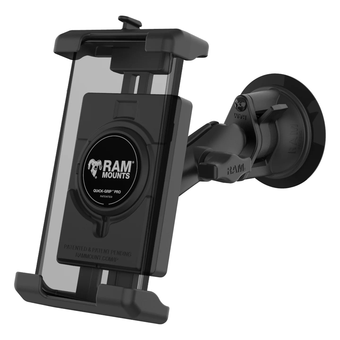 RAM® Quick-Grip™ Pro XL Universal Phone Mount with Twist-Lock™ Suction Cup