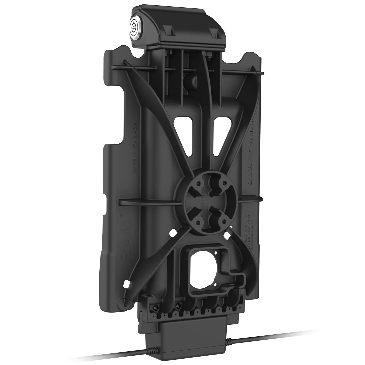 RAM Locking GDS Tough-Dock with Single USB-A for Samsung Tab A9+ Tablet