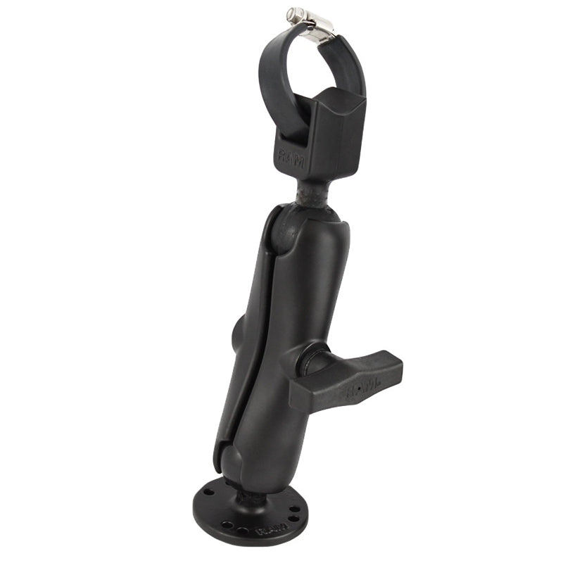 RAM Strap Hose Clamp Trolling Motor Stabilizer Mount