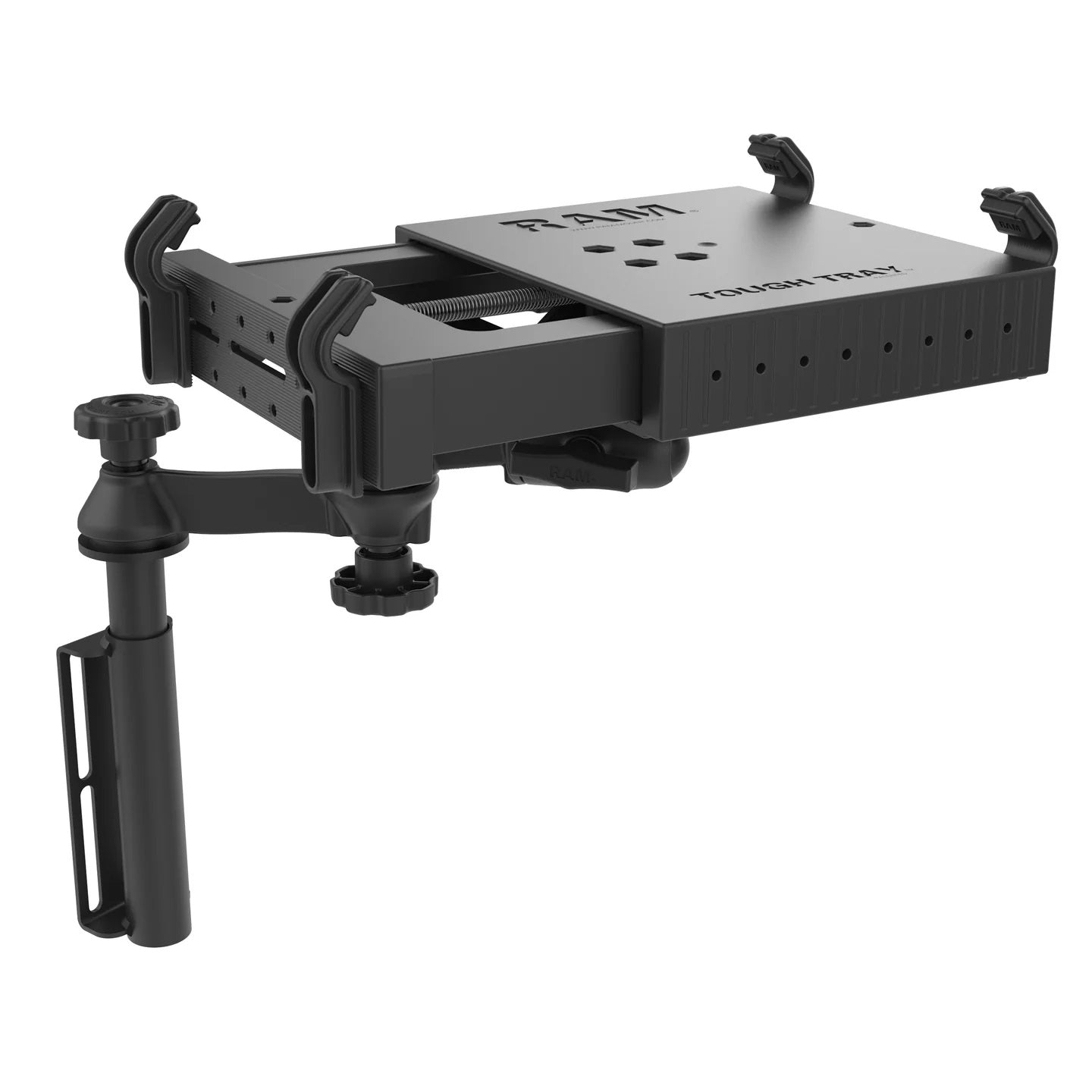 RAM Vehicle Laptop Mount with Vertical Drill-Down Base