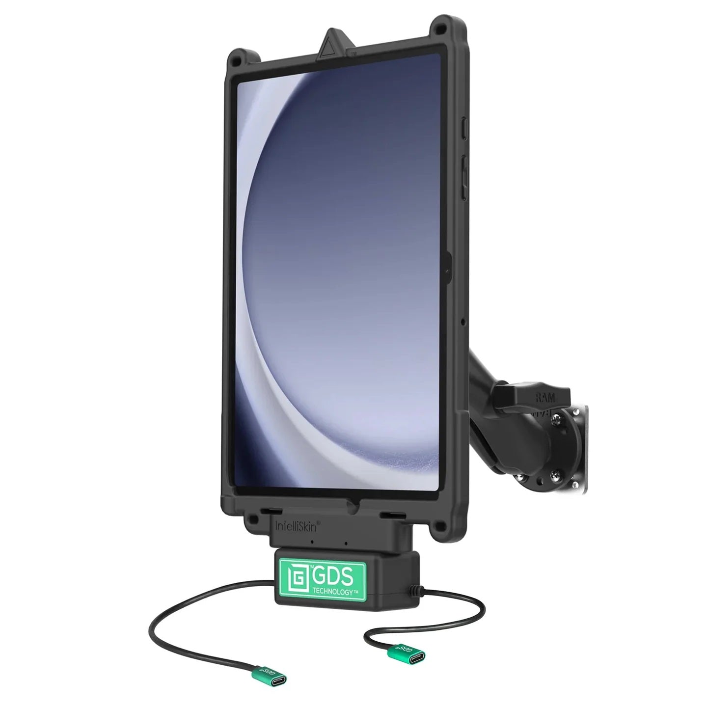 RAM GDS Uni-Conn Vehicle Bundle with Single USB-C for Samsung Tab A9+