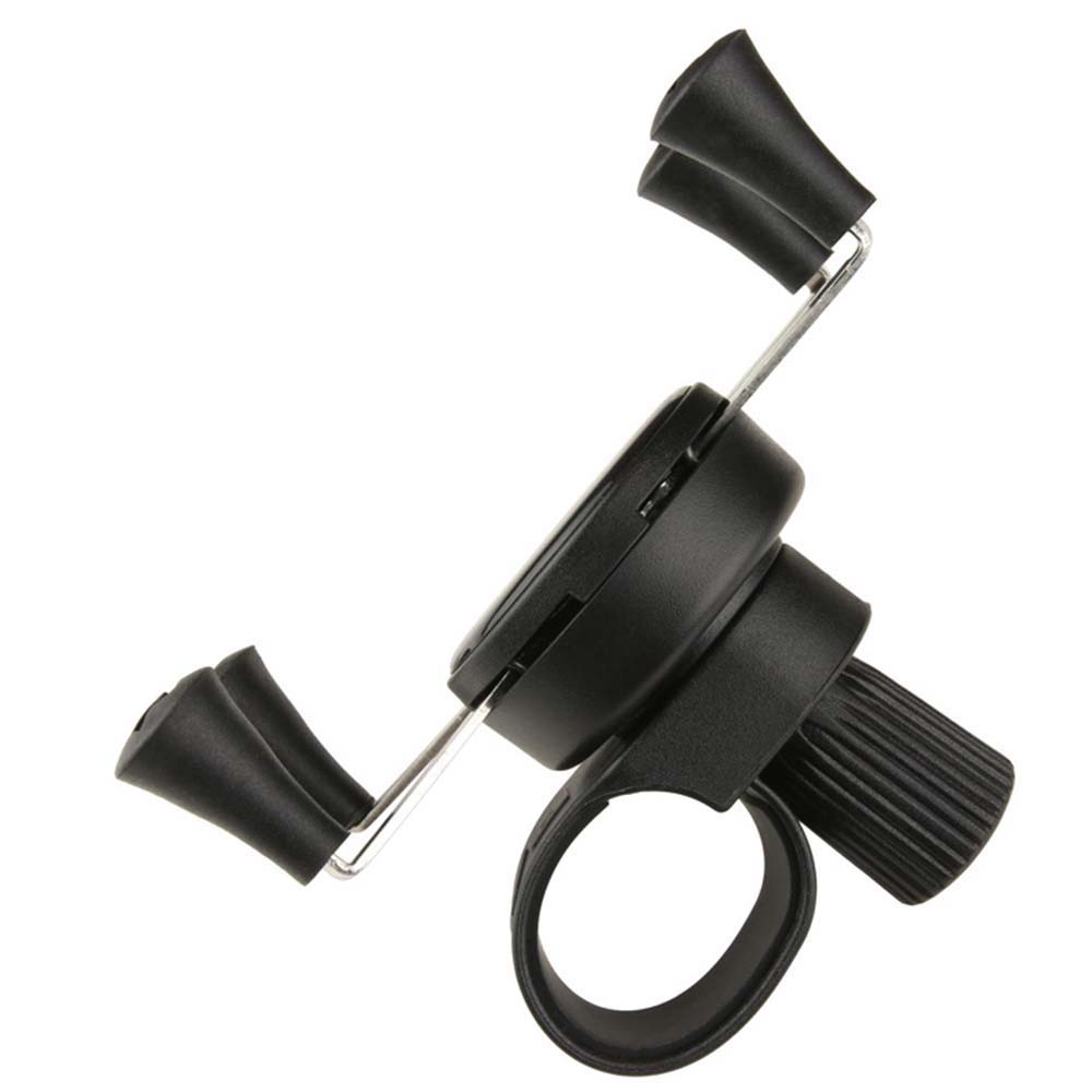 Rugged X-Grip Bike & Motorcycle Phone Mount with Tough-Strap Low-Profile Handlebar Base