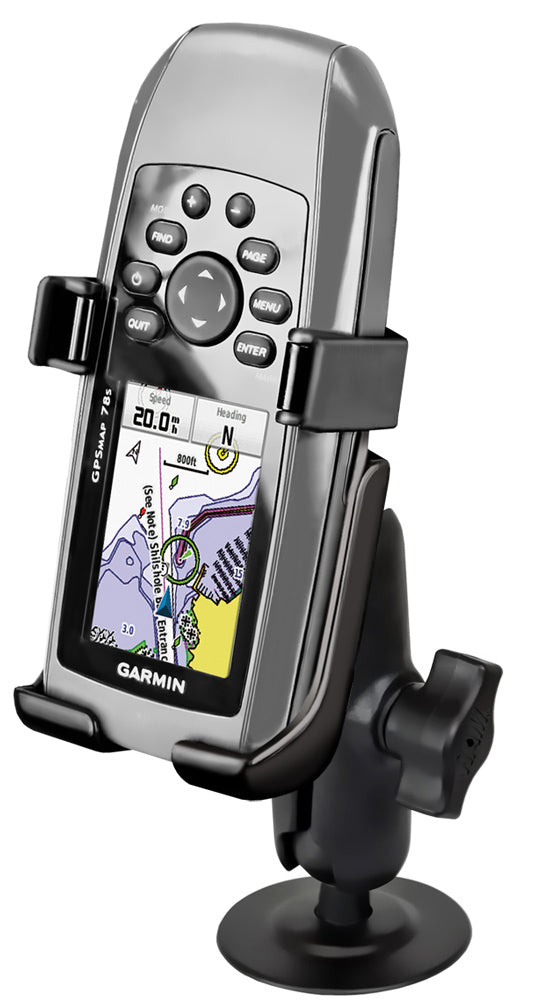 RAM Flex Adhesive Mount for Garmin GPSMAP 78, 78s, 78sc / GPS 12H, 73