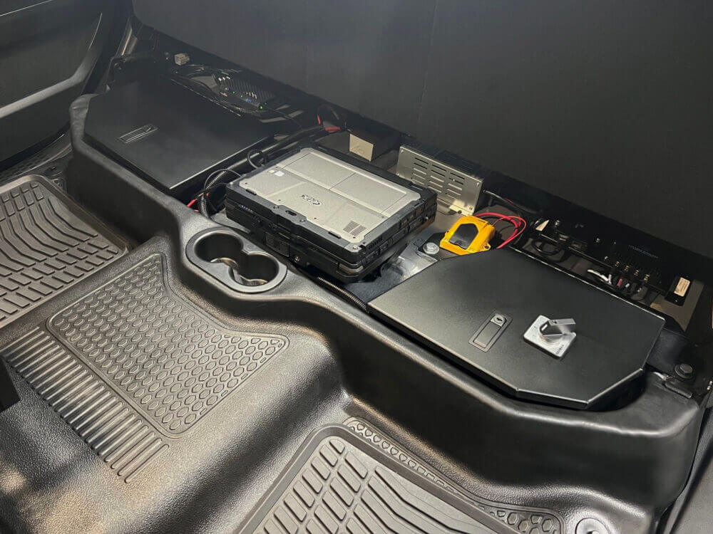 Havis Lockable Under-Seat Storage Box for 2020-2023 Dodge Ram 2500 & 3500 Crew Cab Pickup Truck – Driver Side