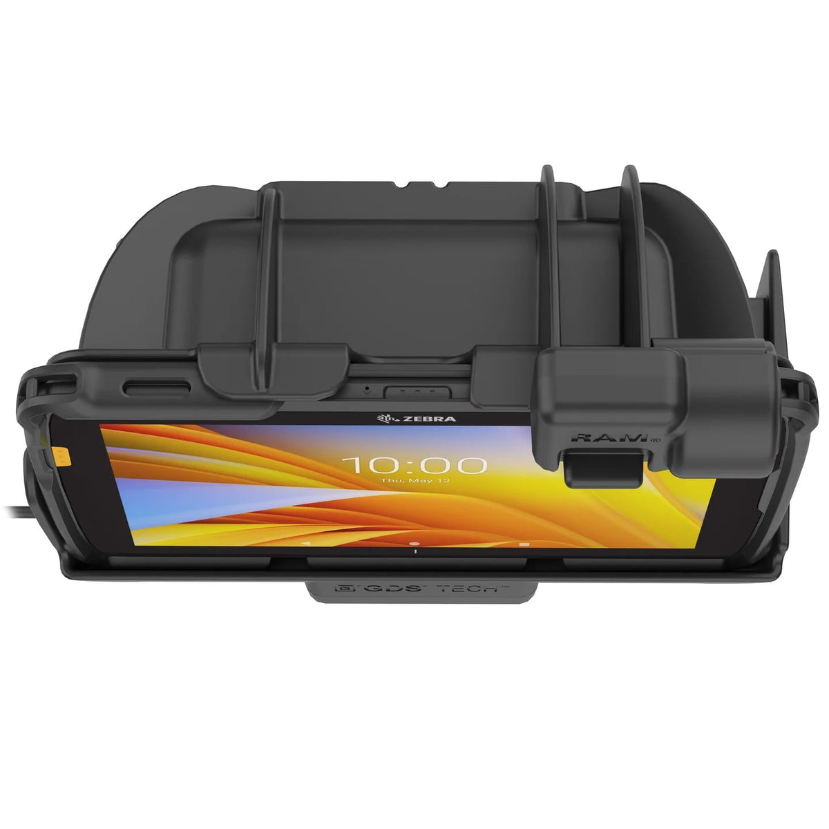 RAM® Tough-Dock™ Power + Data with Latch for Zebra ET401, ET40 & ET45 8" | RAM-HOL-ZE20PDNLLU
