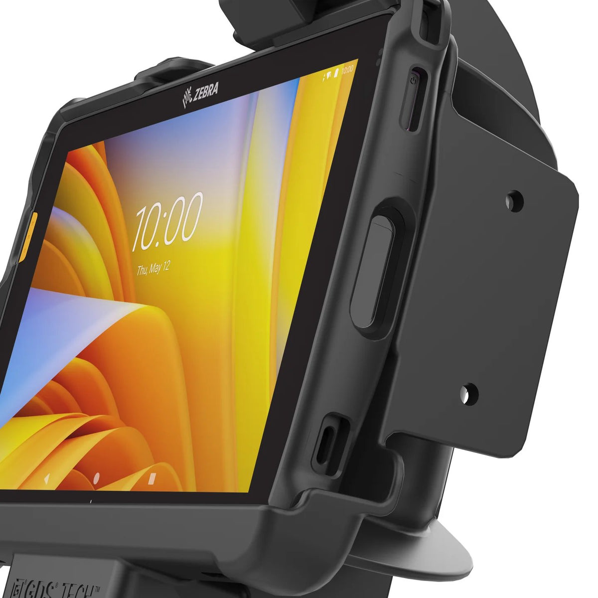 RAM® Tough-Dock™ Power + Data with Latch for Zebra ET401, ET40 & ET45 8" | RAM-HOL-ZE20PDNLLU