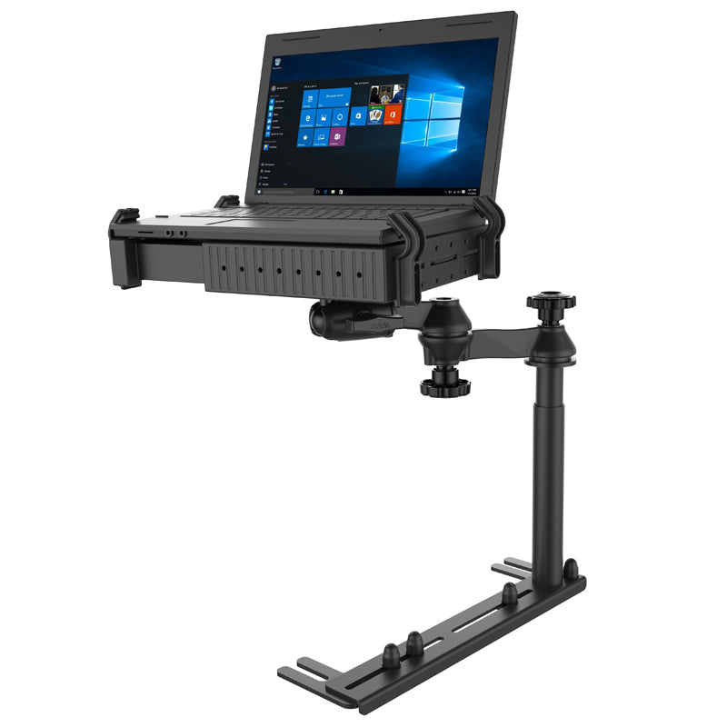 RAM Universal No-Drill Laptop Passenger, Commercial Vehicle Mount