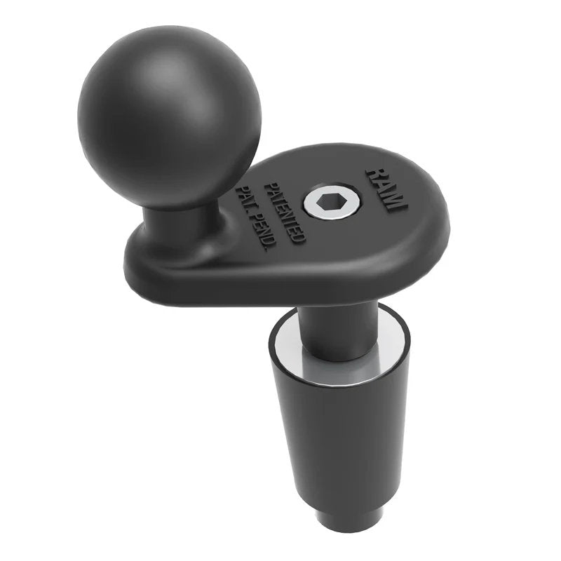 RAM Motorcycle Fork Stem Ball Base with B Size 1" Ball | RAM-B-342U