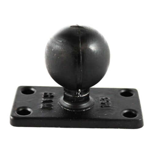 RAM Mount 1.5" x 3" Rectangular Base with 1.5" Ball