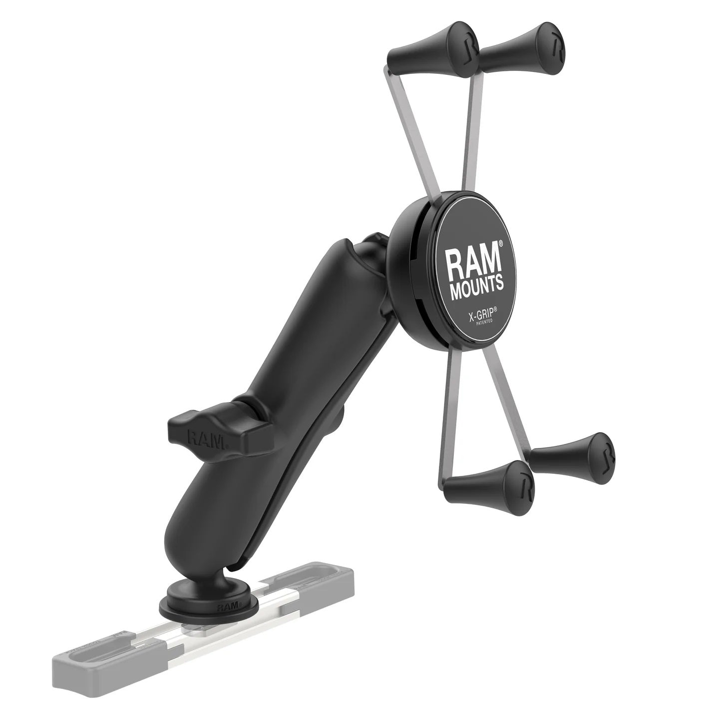 RAM® X-Grip® Large Phone Mount with Track Ball™ Base & Long Arm