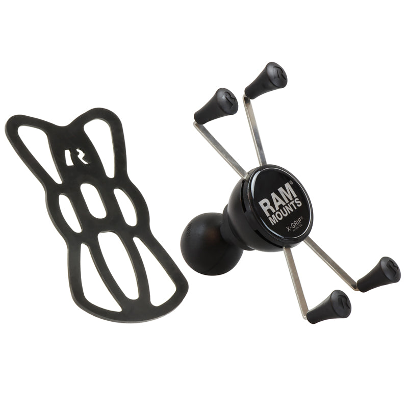 RAM X-Grip Large Phone Holder with 1.5" Ball (C Size) – Rugged Universal Cradle for Large Smartphones