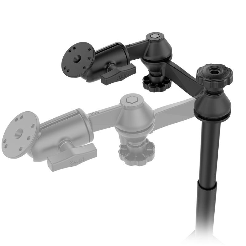 RAM No-Drill Custom Mount for 2014-23 Ford Transit Full Size