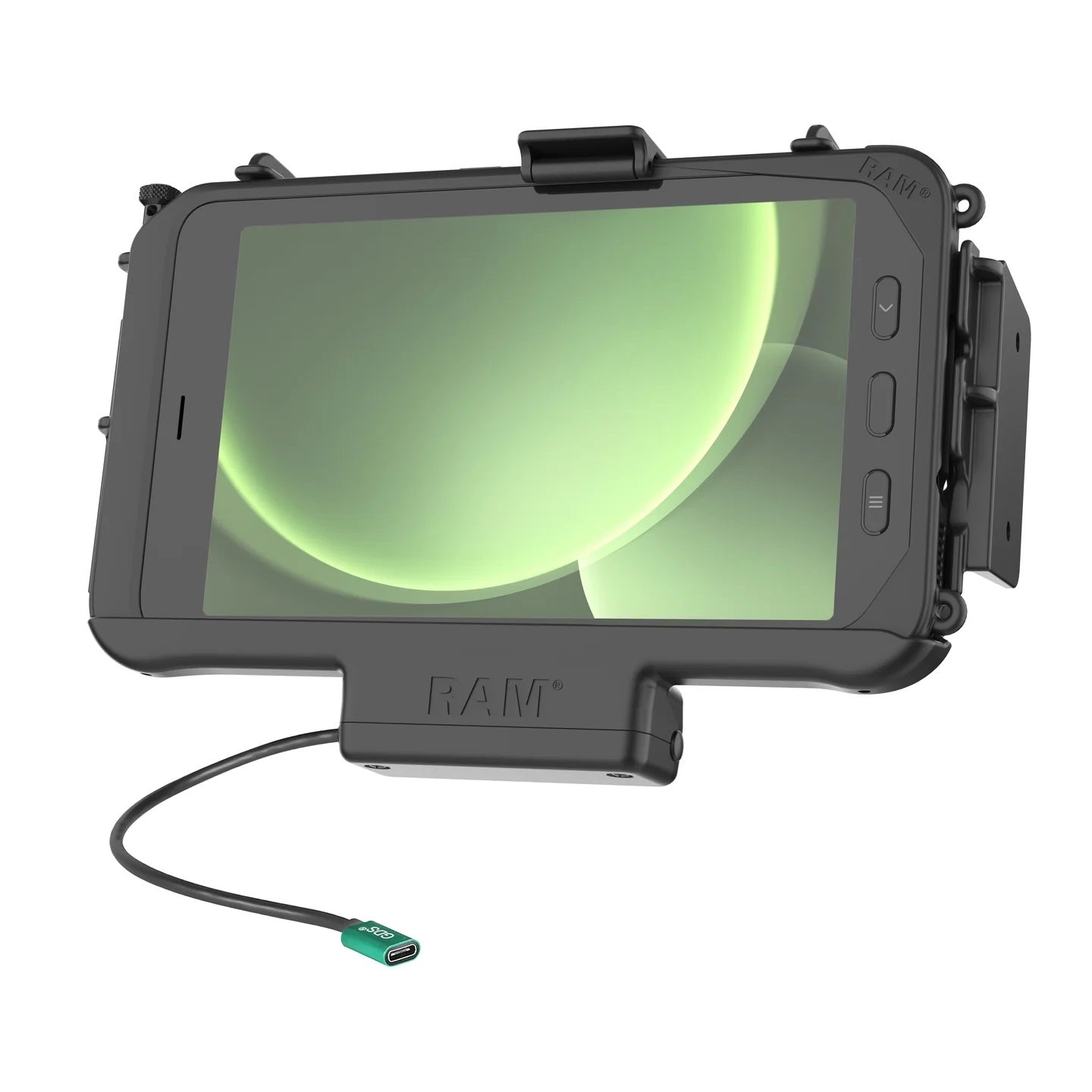 RAM EZ-Roll'r Modular USB-C Powered Dock for Samsung Tab Active5 & 3