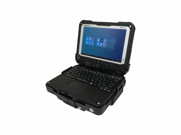 Havis Docking Station For TOUGHBOOK G2 2-In-1 With Standard Port Replication & Dual Pass-Through Antenna Connections