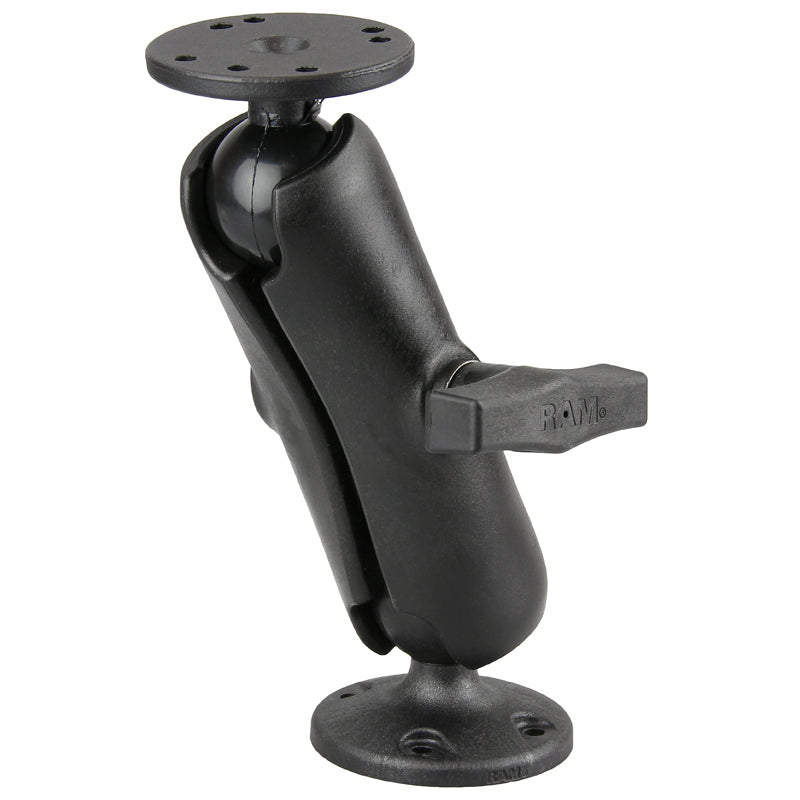 RAM Composite Double Ball Mount for Garmin Striker, Echo, ECHOMAP Series