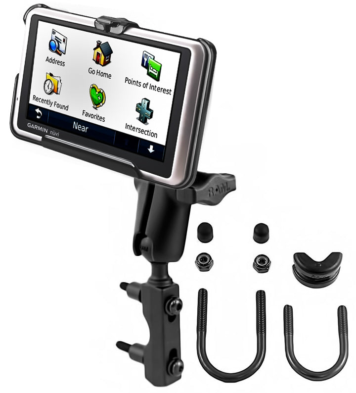 RAM Motorcycle Clutch / Brake 1" Ball Mount For Garmin nuvi 1300 & 2400 Series