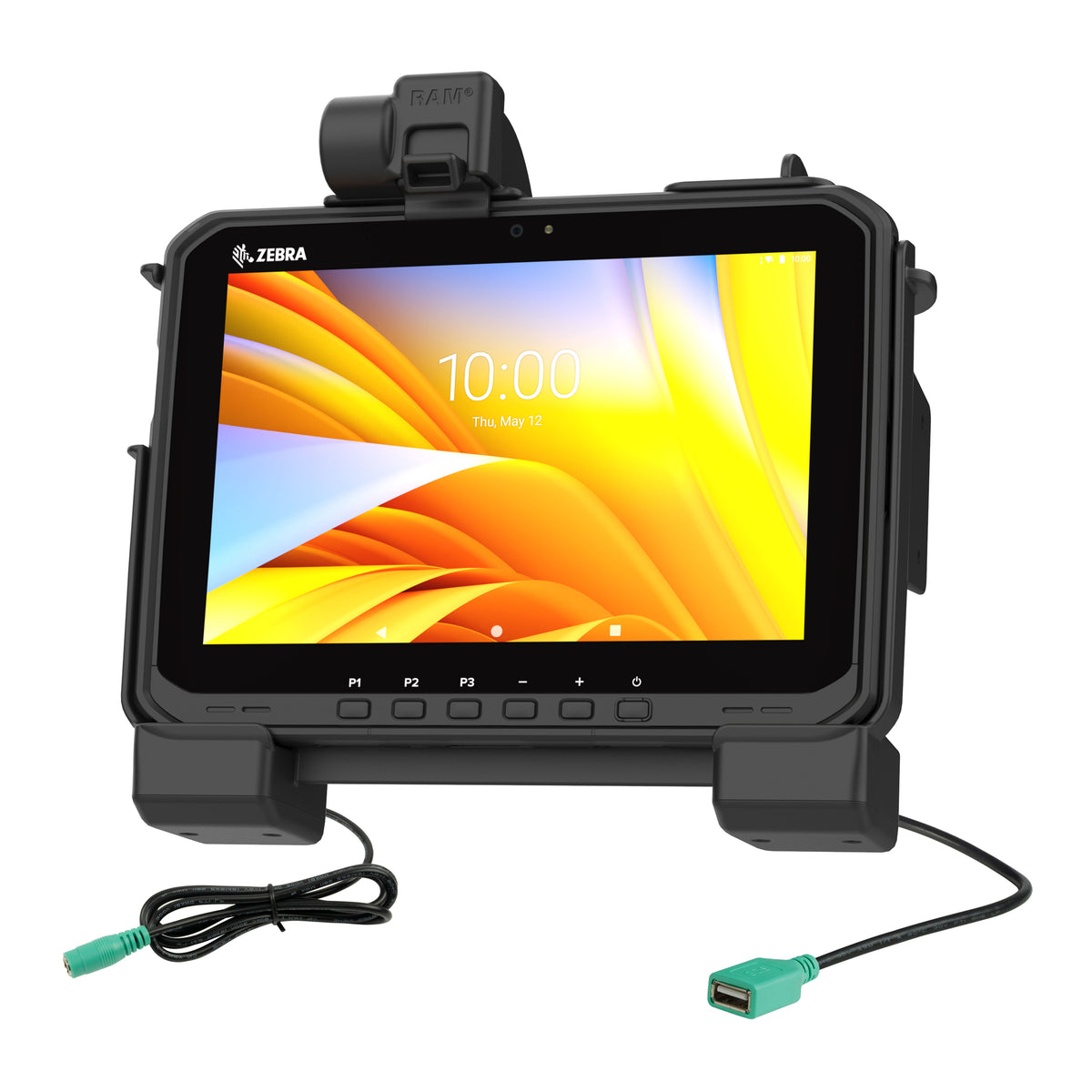 RAM Power + Data Dock for Zebra ET60 & ET65 Tablets – RAM-HOL-ZE25PDU