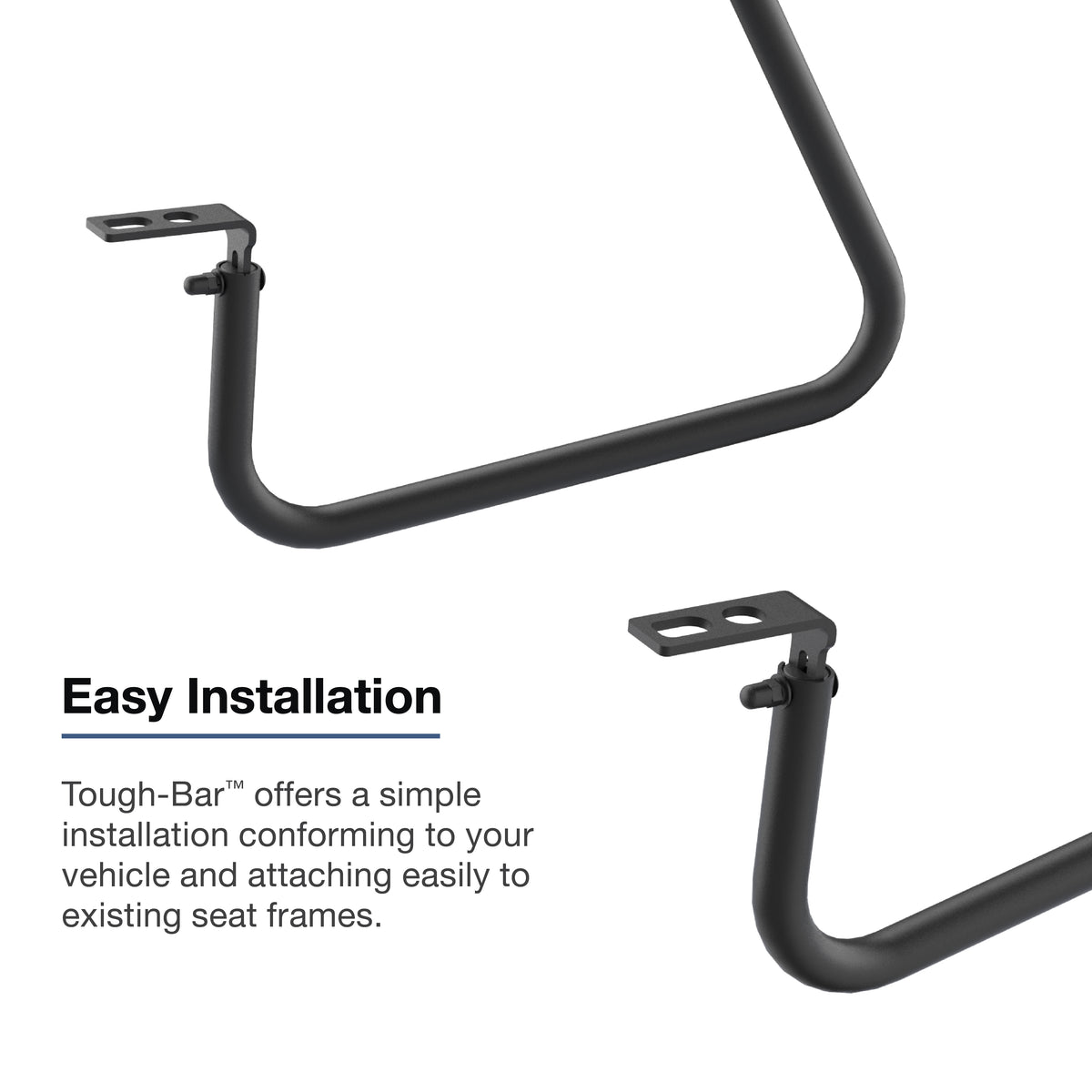 RAM Tough-Bar Vehicle Mounting Base for 2019-2026 Mercedes-Benz Sprinter with Standard Seats – RAM-TB-46