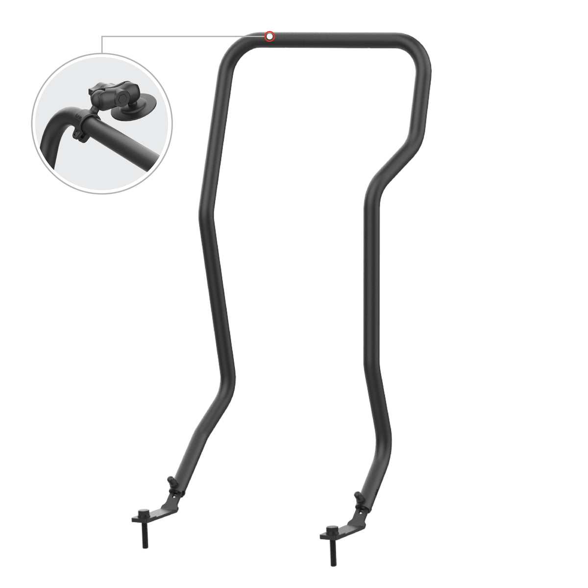 RAM Tough-Bar Vehicle Mounting Base for 2018-2023 Jeep Wrangler & 2020-2023 Gladiator – RAM-TB-9
