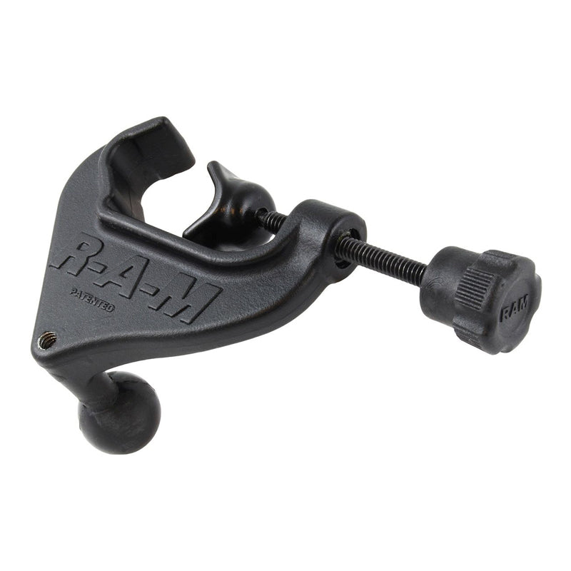 RAM Yoke Clamp Base with 1" Ball and 1/4"-20 Female Threaded Hole