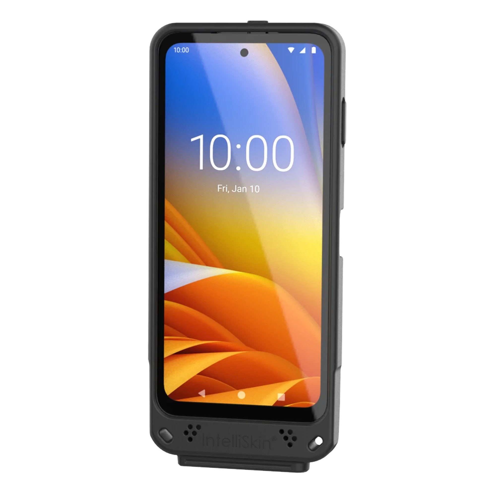IntelliSkin protective case for Zebra handheld device with front screen view
