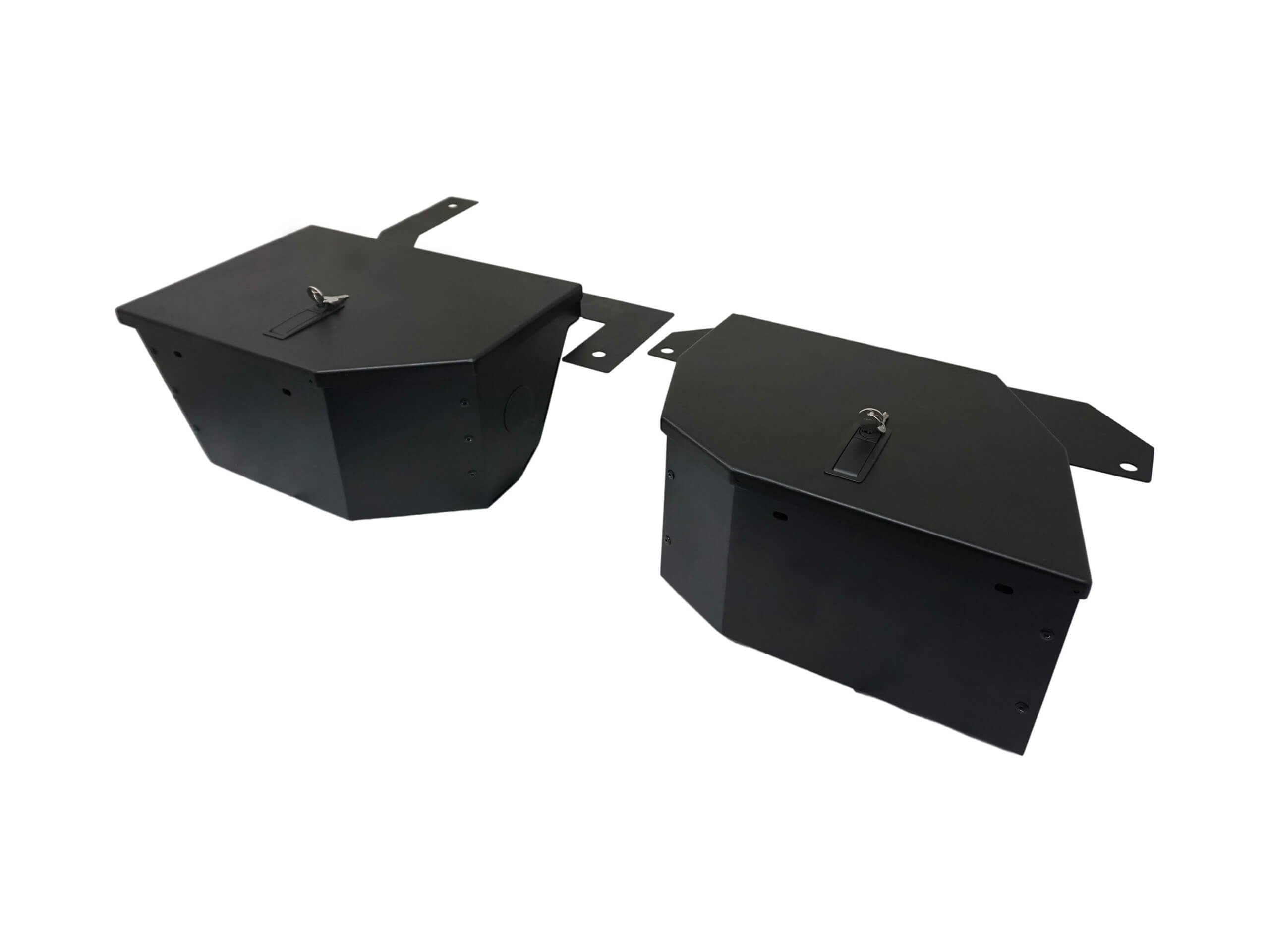 Havis Lockable Under-Seat 2-Piece Storage Box for Dodge Ram 2500 & 3500 Crew Cab Pickup Truck