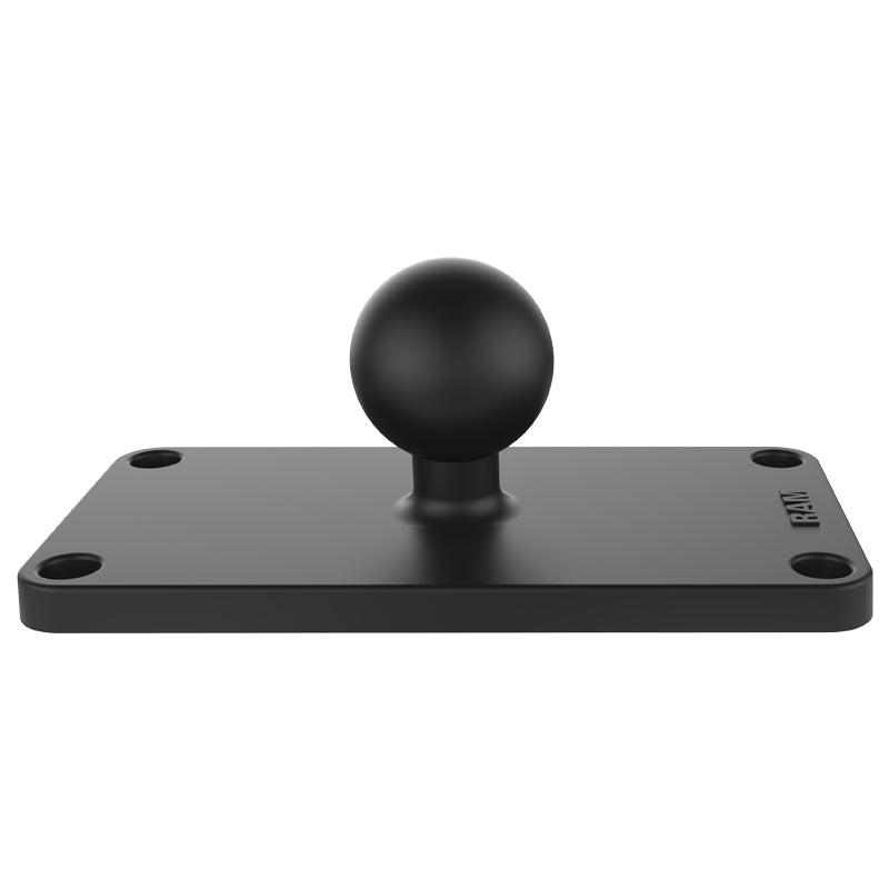 RAM 2" x 4" Rectangular Aluminum Base with 1" Ball