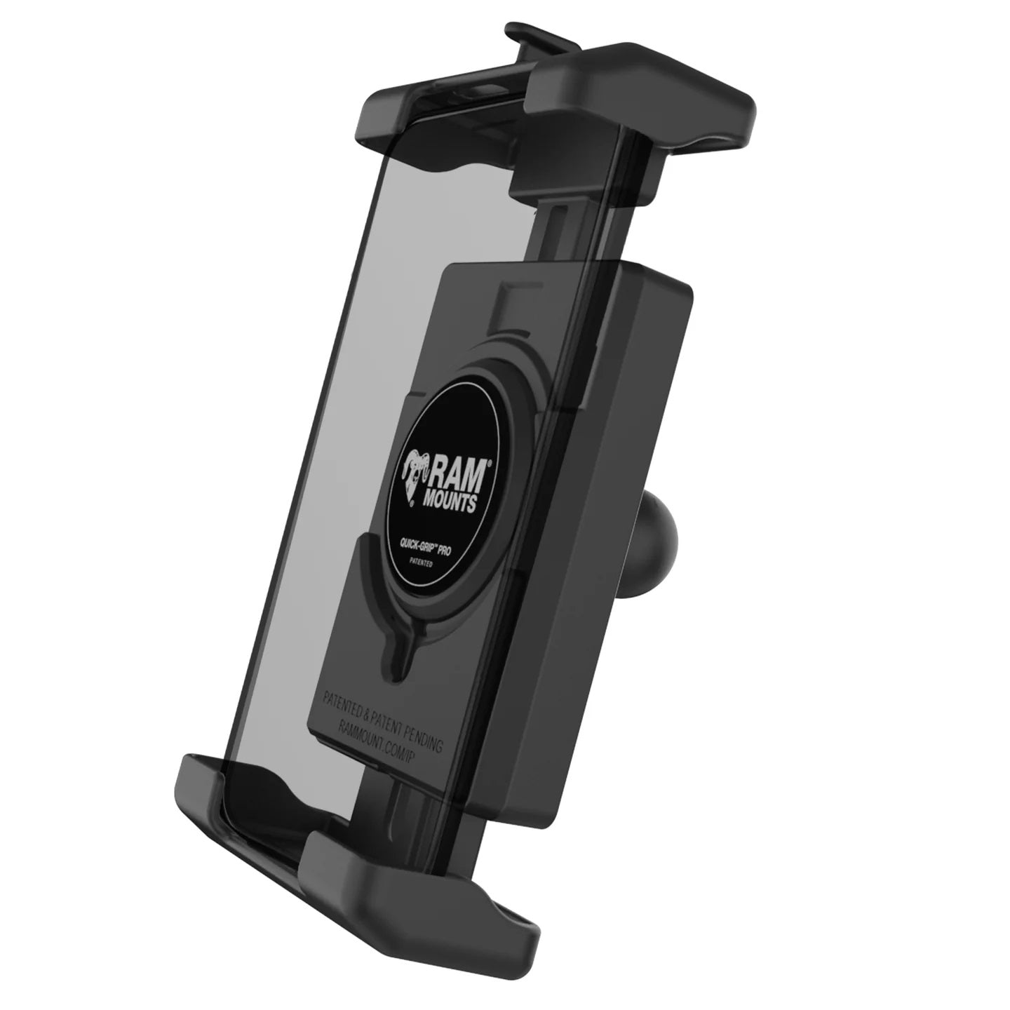 RAM® Quick-Grip™ Pro XL Universal Phone Holder with 1” Ball Mount