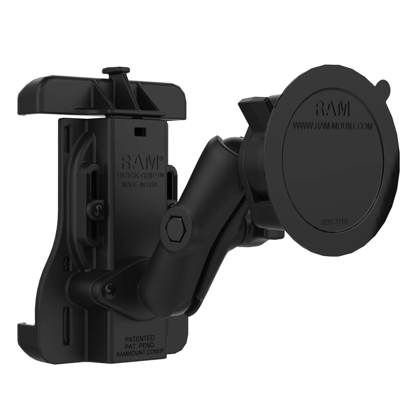 RAM Quick-Grip Suction Cup Mount for iPhone 12 Series MagSafe Phones