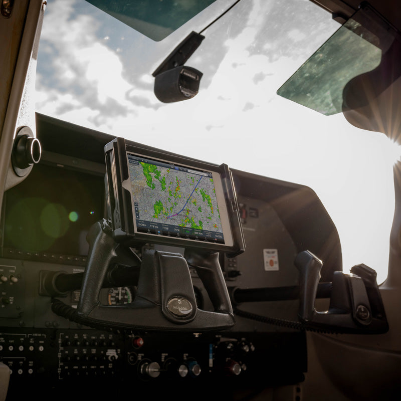 RAM® Tab-Tite™ Aircraft Yoke Clamp Mount for iPad mini with Rugged Cases