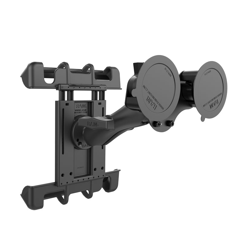 RAM® Tab-Tite™ iPad Tablet Mount with Double Twist-Lock™ Suction Cups (1.5” Ball)
