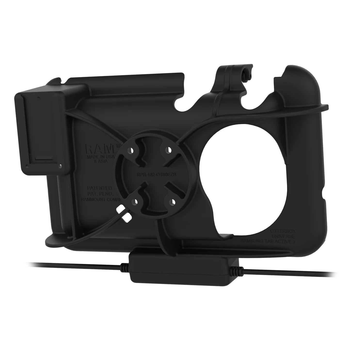 RAM Power + Dual USB Dock for Tab Active3 with OtterBox uniVERSE