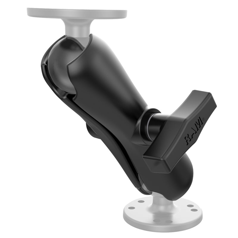 RAM C-Size Double Socket Arm (Medium 5.69”) for 1.5" Ball Mounts