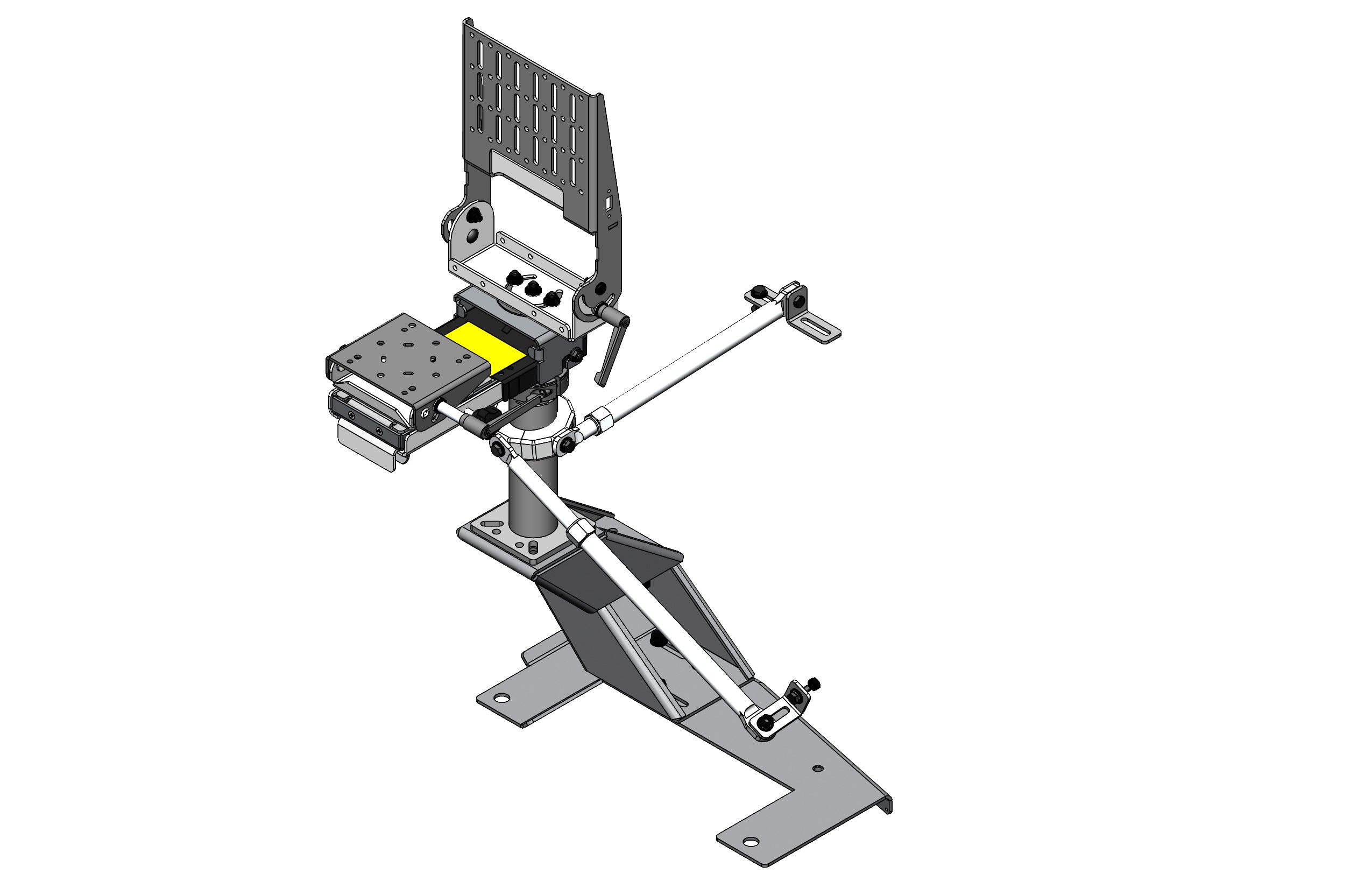 Havis Premium Tablet Pedestal Mount Package For 2014-2023 Ford Transit Connect