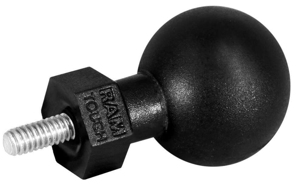 RAM® Tough-Ball™ with M8-1.25 x 10mm Threaded Stud and C Size 1.5" Ball | RAP-379U-M812510
