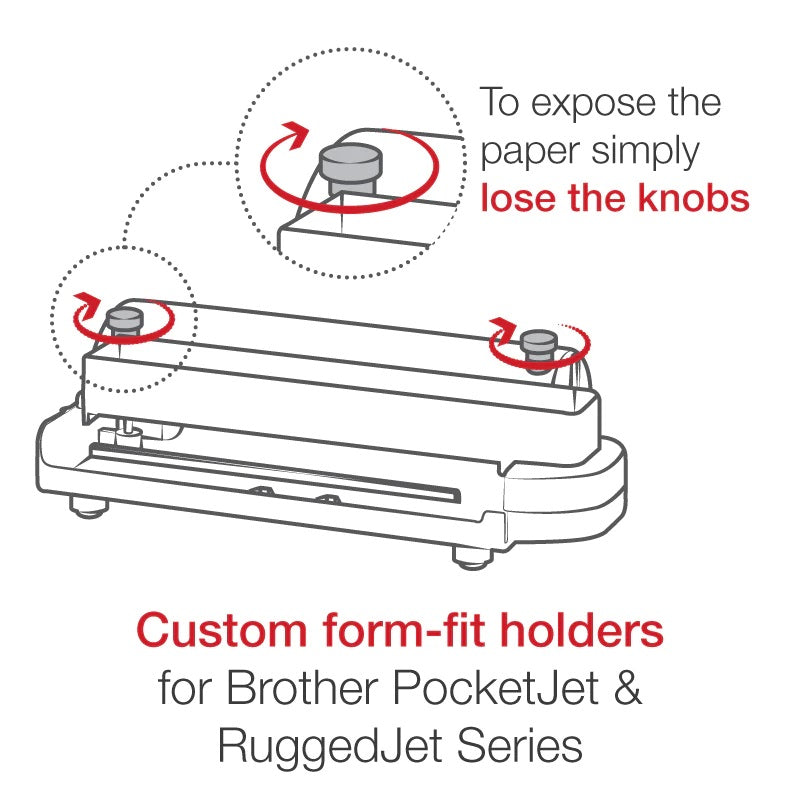 RAM Custom Holder for Brother PocketJet Printer